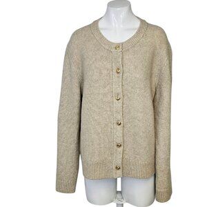 Abercrombie & Fitch Womens button Front Soft Long Sleeve Cardigan, Size L